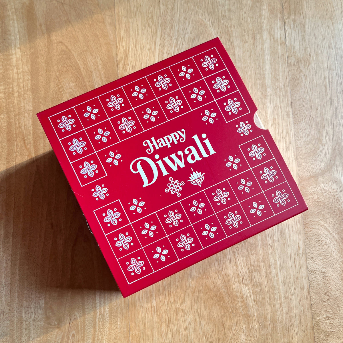 6 X 6 X 3.25 DIWALI 26 (SC) SLIDE BOX
