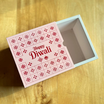 6 X 6 X 3.25 DIWALI 26 (SC) SLIDE BOX