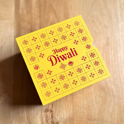 6 X 6 X 3.25 DIWALI 26 (SC) SLIDE BOX