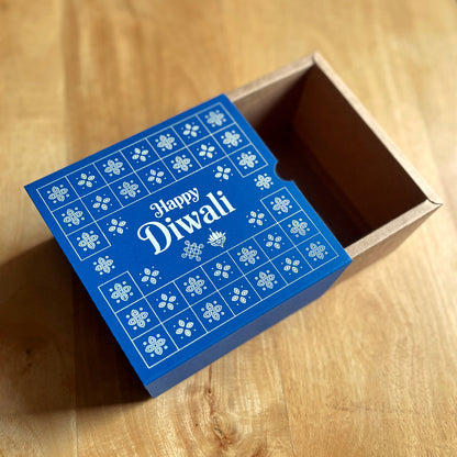 6 X 6 X 3.25 DIWALI 26 (SC) SLIDE BOX