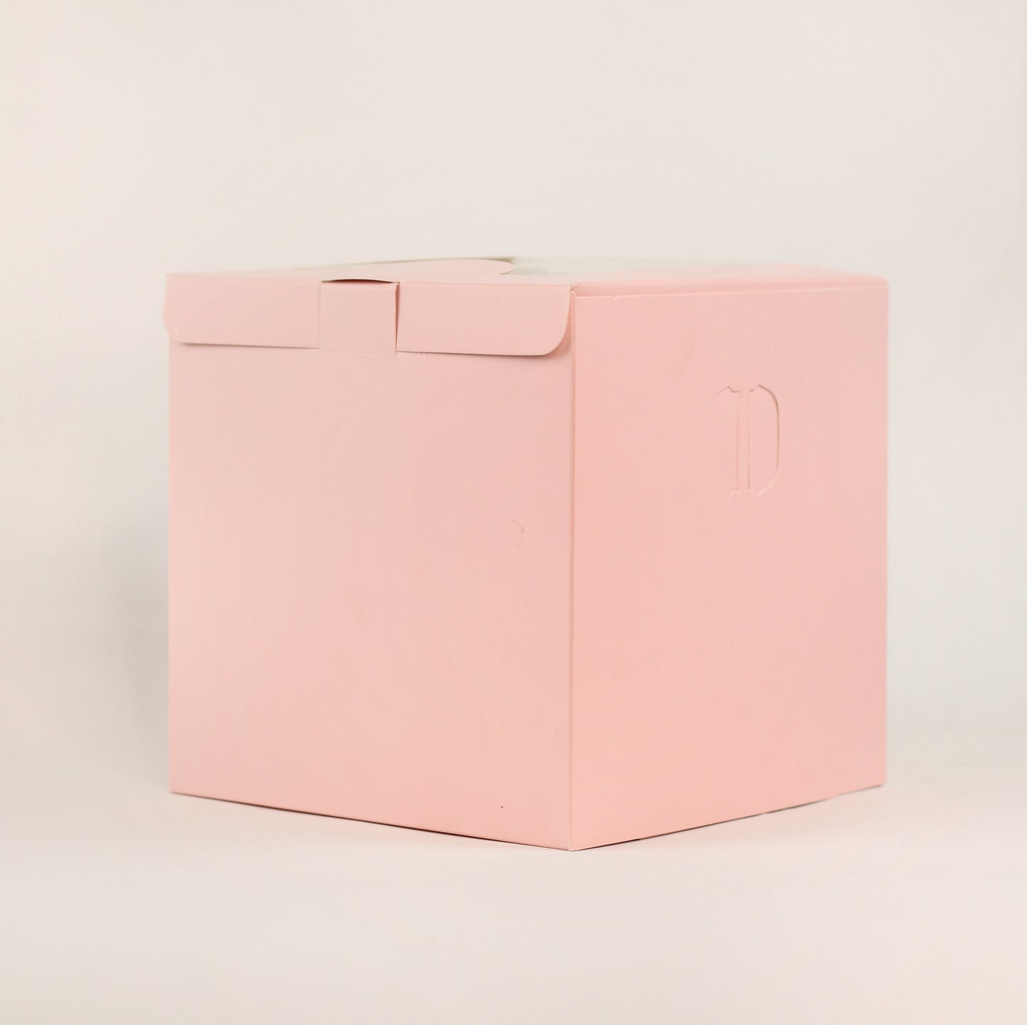 BABY PINK TALL CAKE BOX