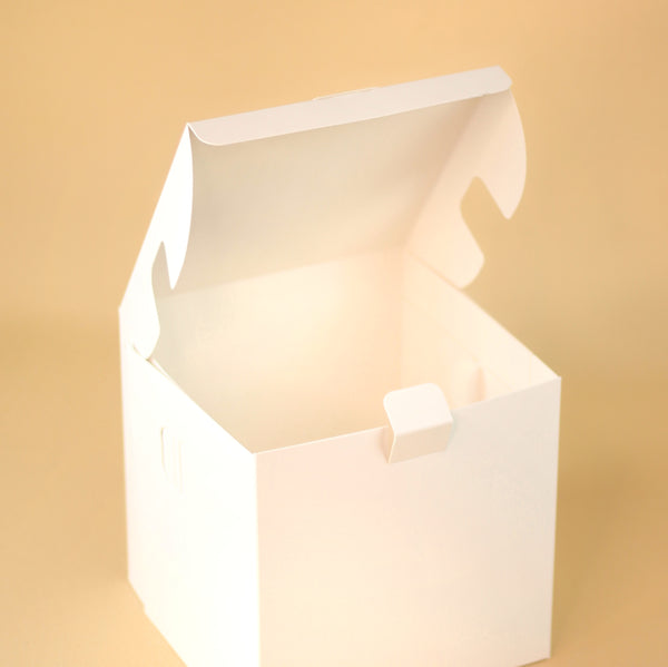 TALL 12x12x12 Clear/White Cake Box - Qty 10 – Fancy That Box
