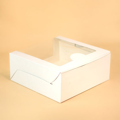 2 KG DUAL WINDOW CAKE BOX - 12 X 12 X 5 IN